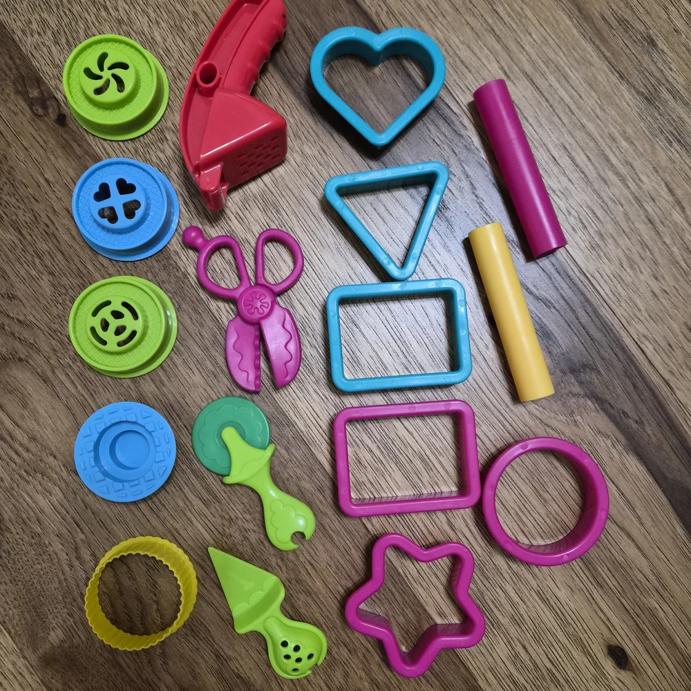 Mix Play Dough Tools Set